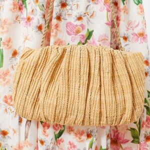 Loeffler Randall Tan Clutch